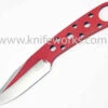 BlackJack Model 155 Neck Knife Red Finish W/Sheath -Knife Sale Store knifework bcb155r 59680.1566589056