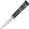 BenchMark Balisong Knife - Black (4" Stainless Steel) 1 BenchMark Balisong Knife - Black (4" Stainless Steel) -Knife Sale Store knifework bm004 65942.1631990951.1280.1280 52952.1632144794