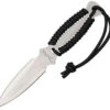 Benchmark Fixed Blade, Black Cord Wrap Trim And Wrist Lanyard. -Knife Sale Store knifework bmk026 78577.1566585788
