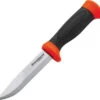Boker Magnum Nordic Orange, 440 Stainless, Rubber Handle -Knife Sale Store knifework bom02300 32136.1566587798