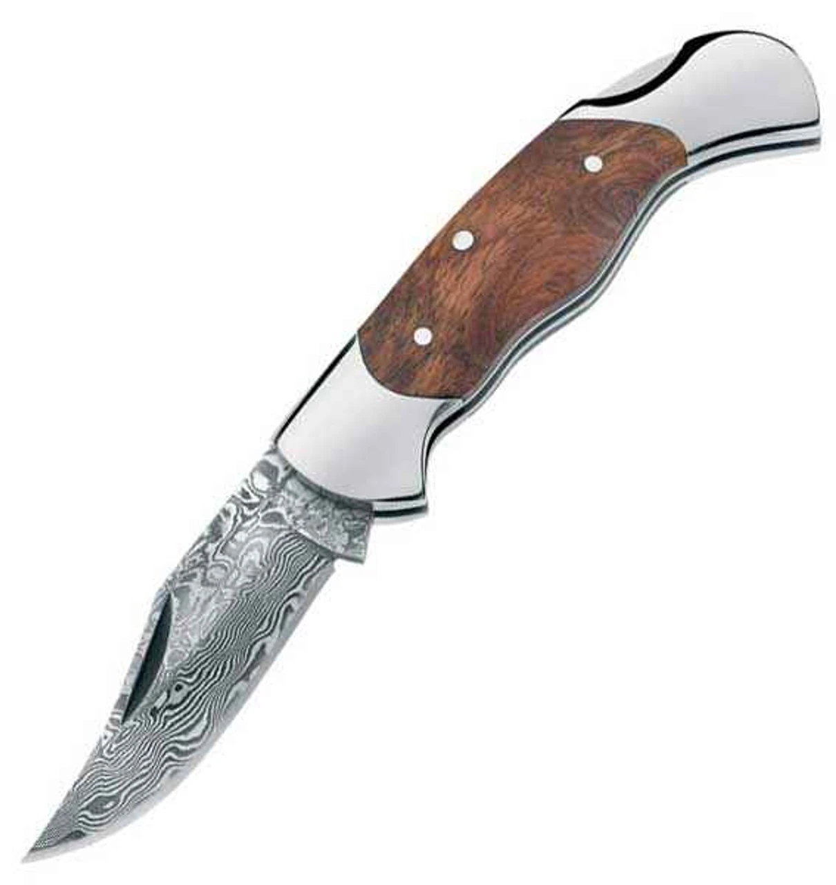 Boker Magnum Lady W/Damascus Steel Clip Point Blade 3 Boker Magnum Lady W/Damascus Steel Clip Point Blade