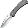 Buck Knives Buck 722GYS1 Spitfire, 3.25" 420HC Plain Blade, Gray Aluminum Handle -Knife Sale Store knifework bu722 55651.1566588450