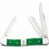 Case Christmas Medium Stockman 65581 Smooth Green Bone (Snowman) 2 Case Christmas Medium Stockman 65581 Smooth Green Bone (Snowman) -Knife Sale Store knifework ca65581 10402.1639094132