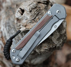 Chris Reeve Large Sebenza 31 - Natural Micarta (3.6" S45VN SW Drop Point) L31-1212 -Knife Sale Store l31 1212.2 78654.1635516737